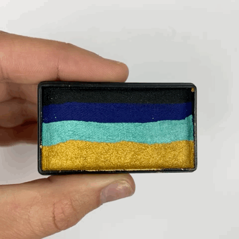 Fusion Body Art Split Cake - Natalee Davies Gold Range - Blue Wren (30 gm)