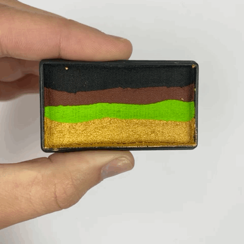 Fusion Body Art Split Cake - Natalee Davies Gold Range - Fern (30 gm)