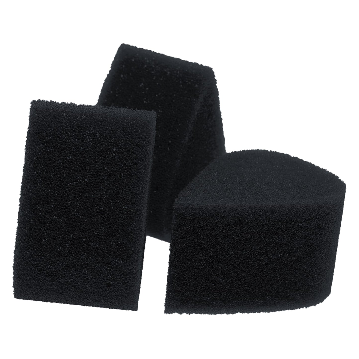 Fusion Body Art Charcoal Black Petal Sponges (Pack of 3)