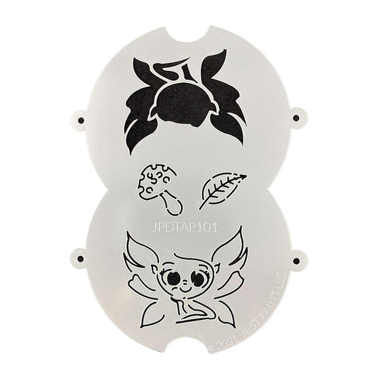 TAP Face Paint Double Stencils - Smiling Fairy (101)