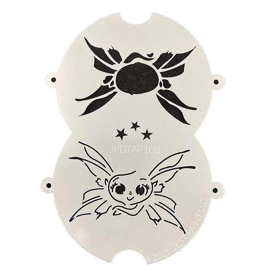 TAP Face Paint Double Stencils - Big Eyes Fairy (103)
