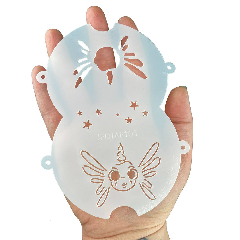 TAP Face Paint Double Stencils - Uni Fish Fairy (105)