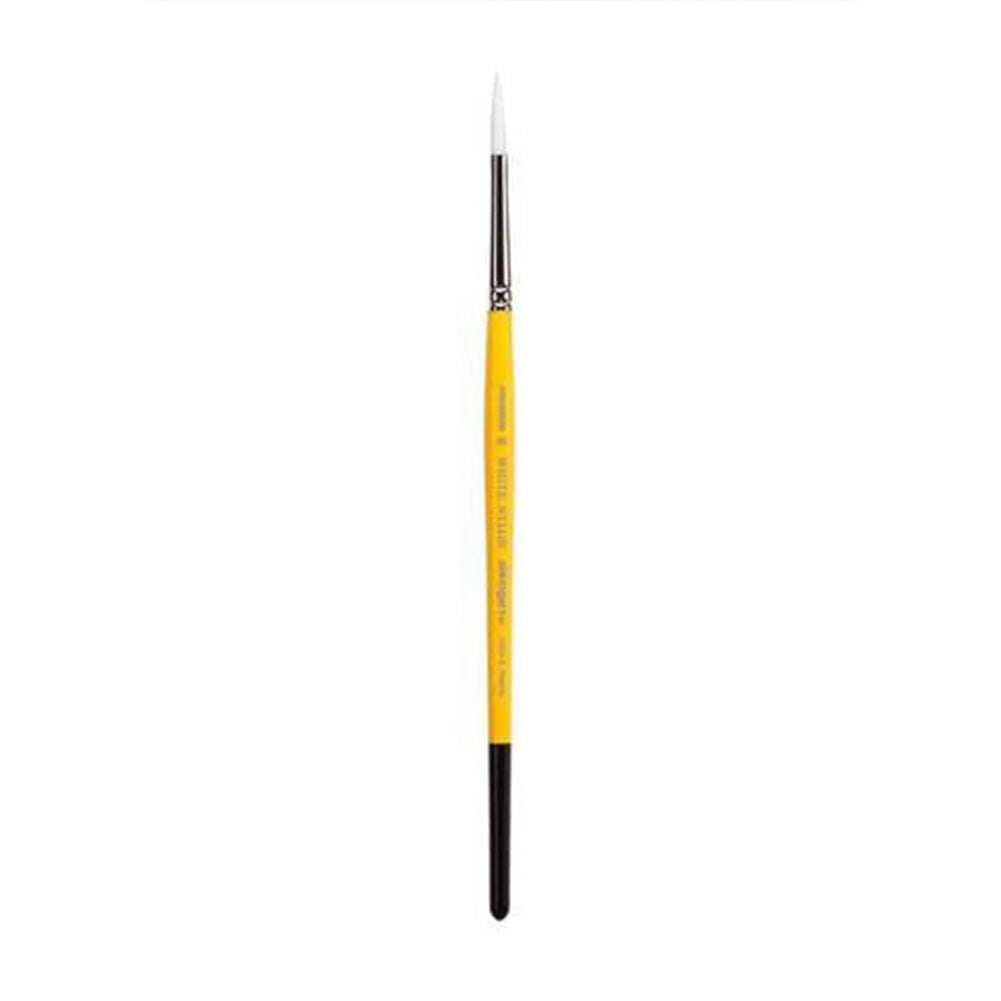 KingArt 7950 White Nylon Brush - Round #6