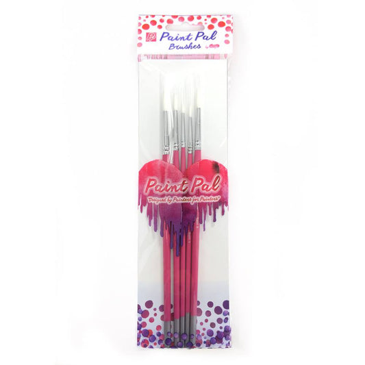 Silly Farm 5 Piece Swirl Brush Set