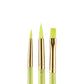Snazaroo Starter Brush Set - Green (Set of 3)
