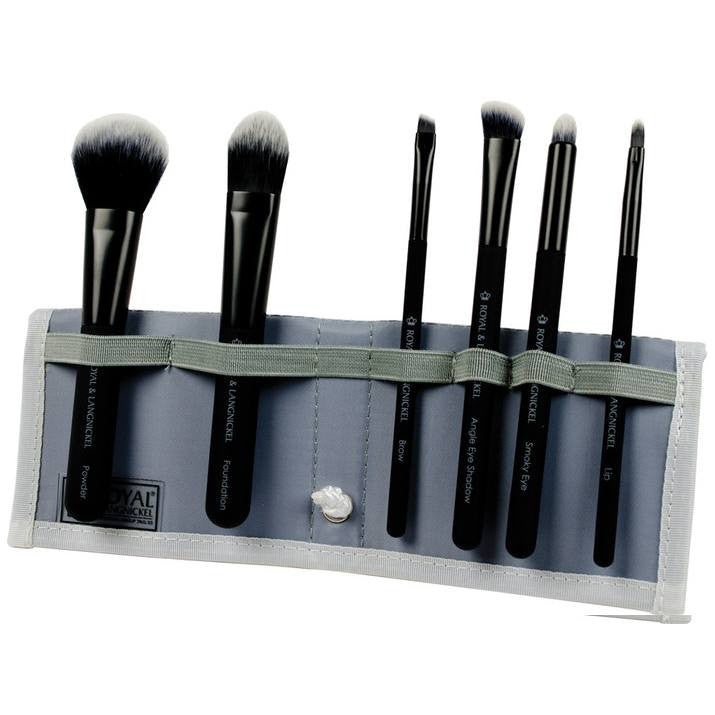 Royal MODA Total Face Brush Set - Black (7 Piece)