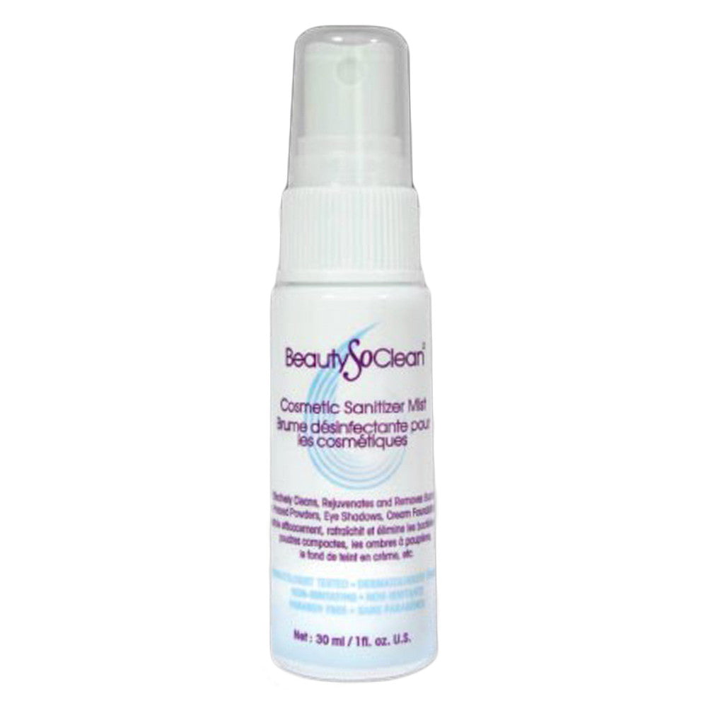 BeautySoClean Cosmetic Sanitizer Mist - 1 oz (30 ml)