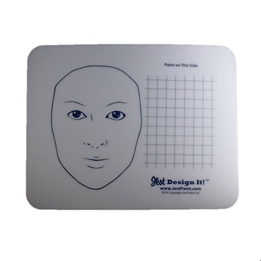 Design It Painting Practice Board - Adult Face and Grid