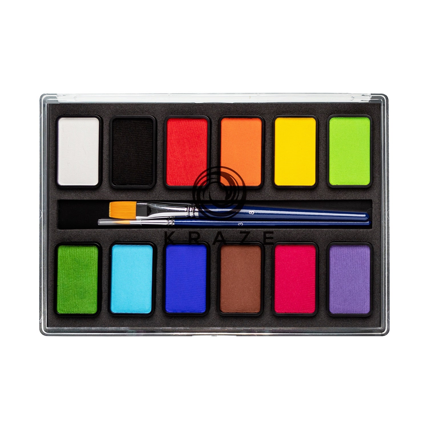 Kraze FX Face Paint 12 Color Essential Palette (12 x 10 gm)