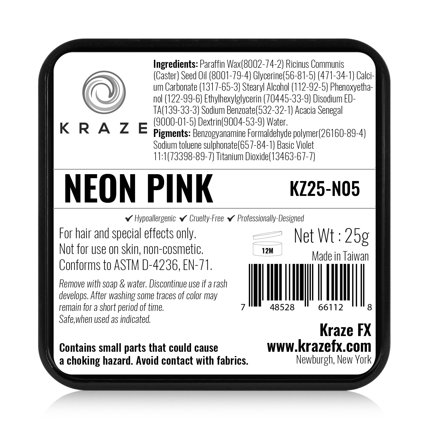 Kraze FX Paint - Neon Pink (25 gm)