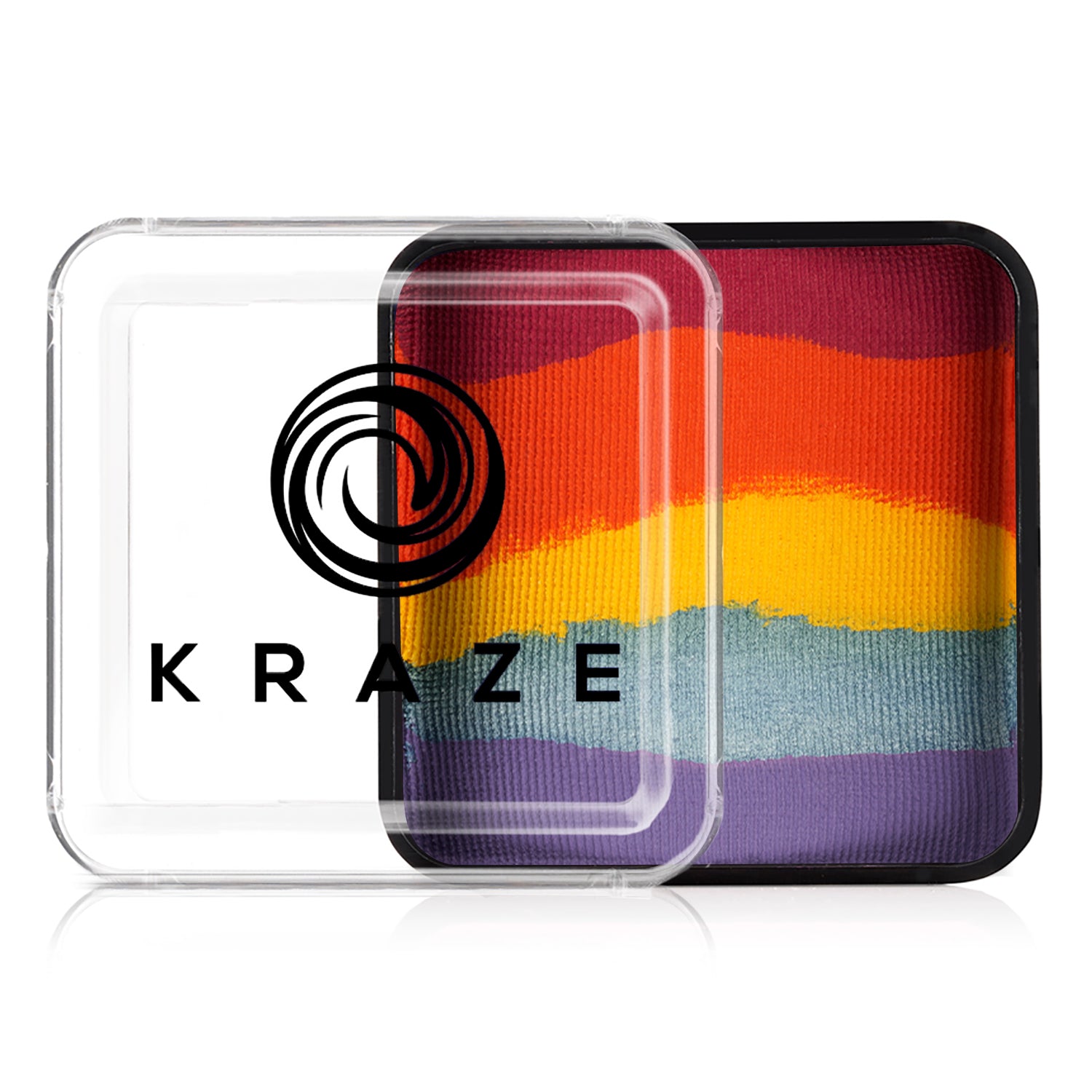 Kraze FX Domed Square Split Cake - Girly Girl Rainbow (25 gm)