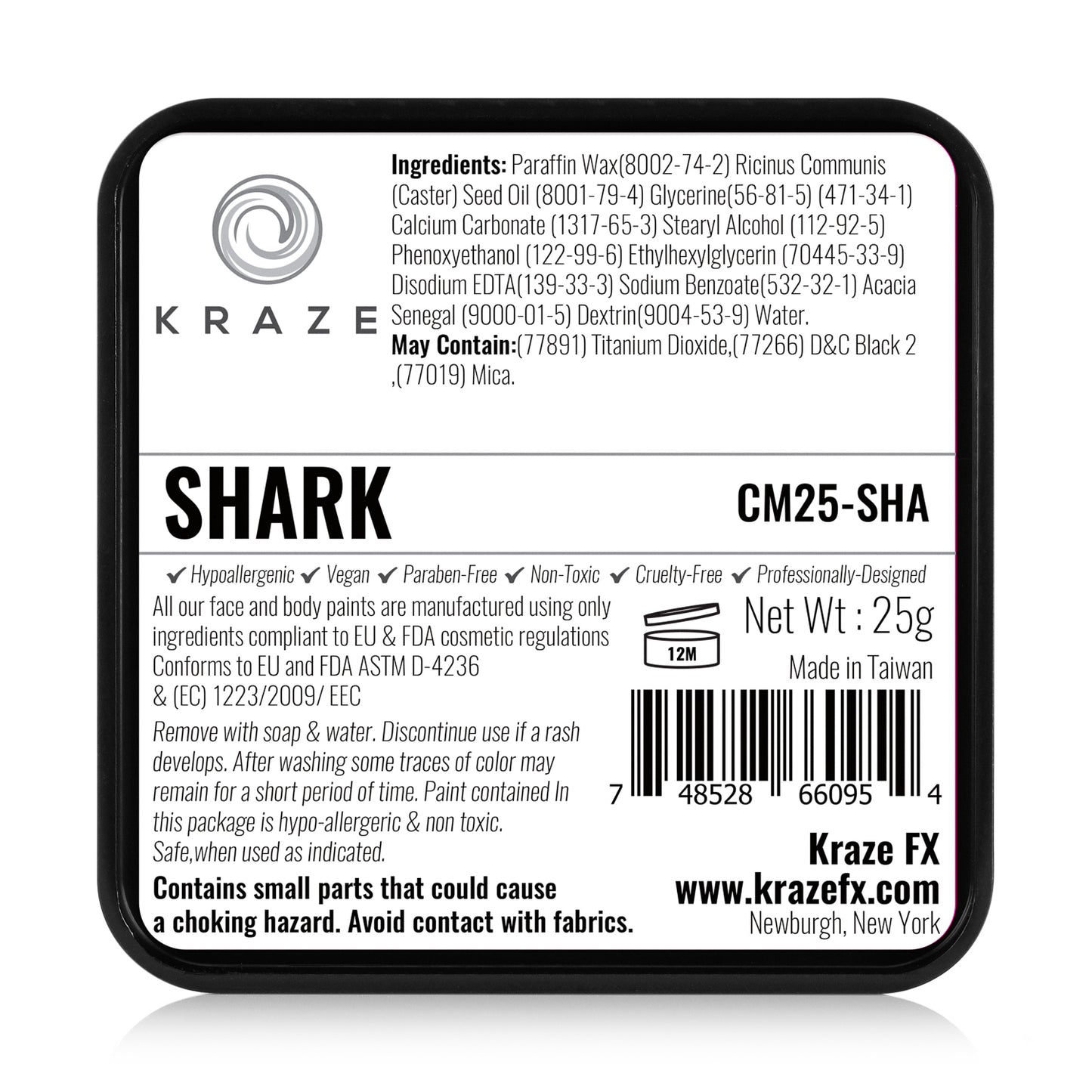 Kraze FX Domed Square Split Cake - Shark (25 gm)