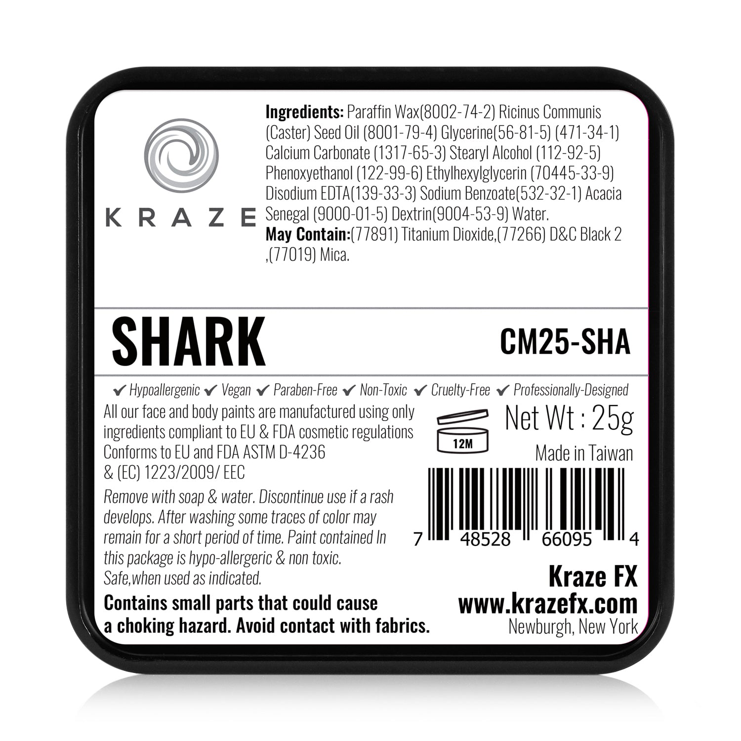 Kraze FX Domed Square Split Cake - Shark (25 gm)