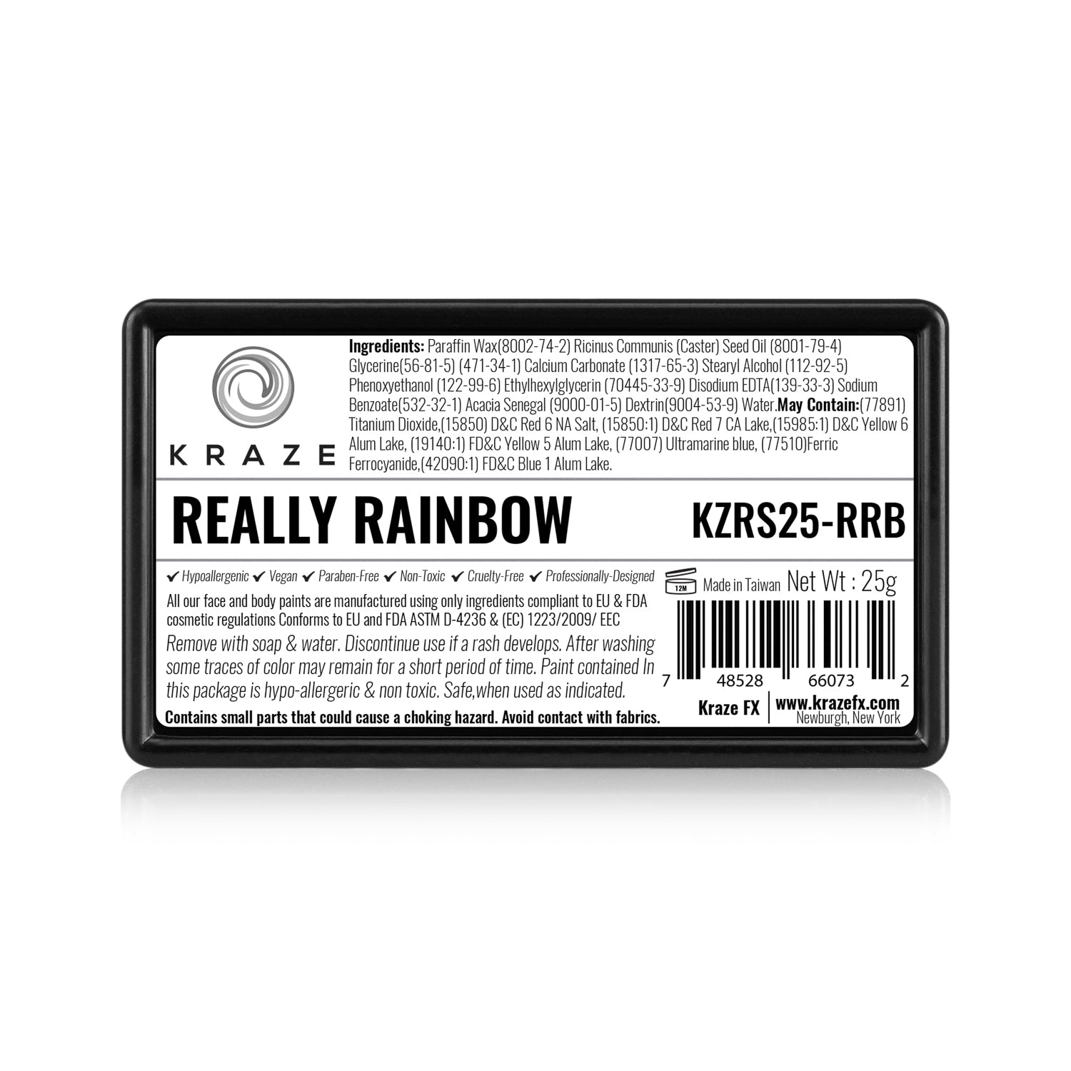 Kraze FX Domed 1 Stroke Cake - Really Rainbow (25 gm)