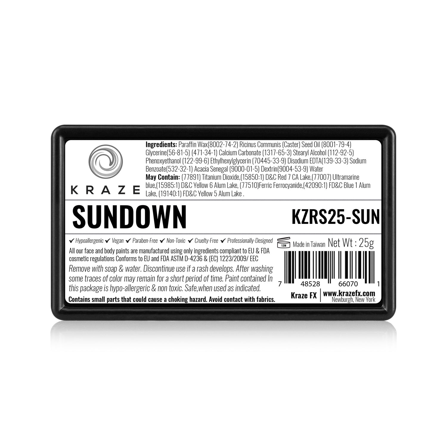 Kraze FX Domed 1 Stroke Cake - Sundown (25 gm)