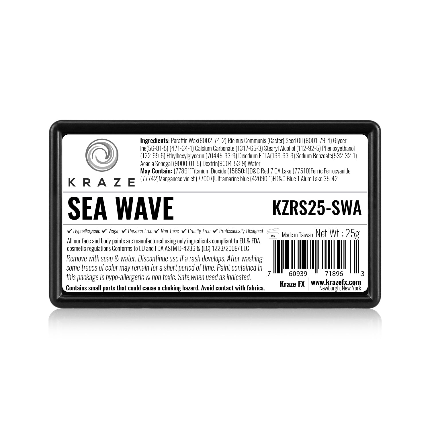 Kraze FX Domed 1 Stroke Cake - Sea Wave (25 gm)