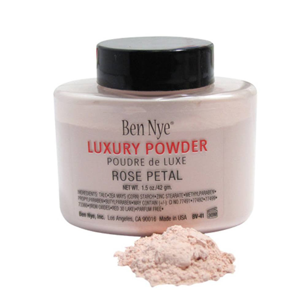 Ben Nye Bella Luxury Powder Rose Petal (Shaker Bottle, 1.5 oz)