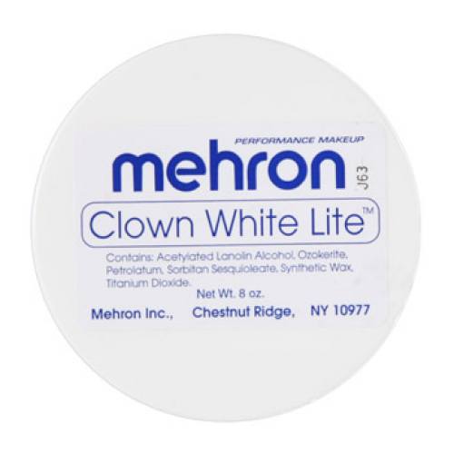 Mehron Clown White Lite Makeup (7 oz)