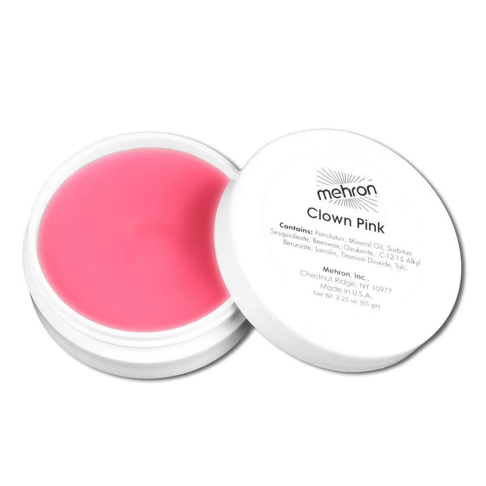 Mehron Foundation Grease - Clown Pink (2.25 oz)