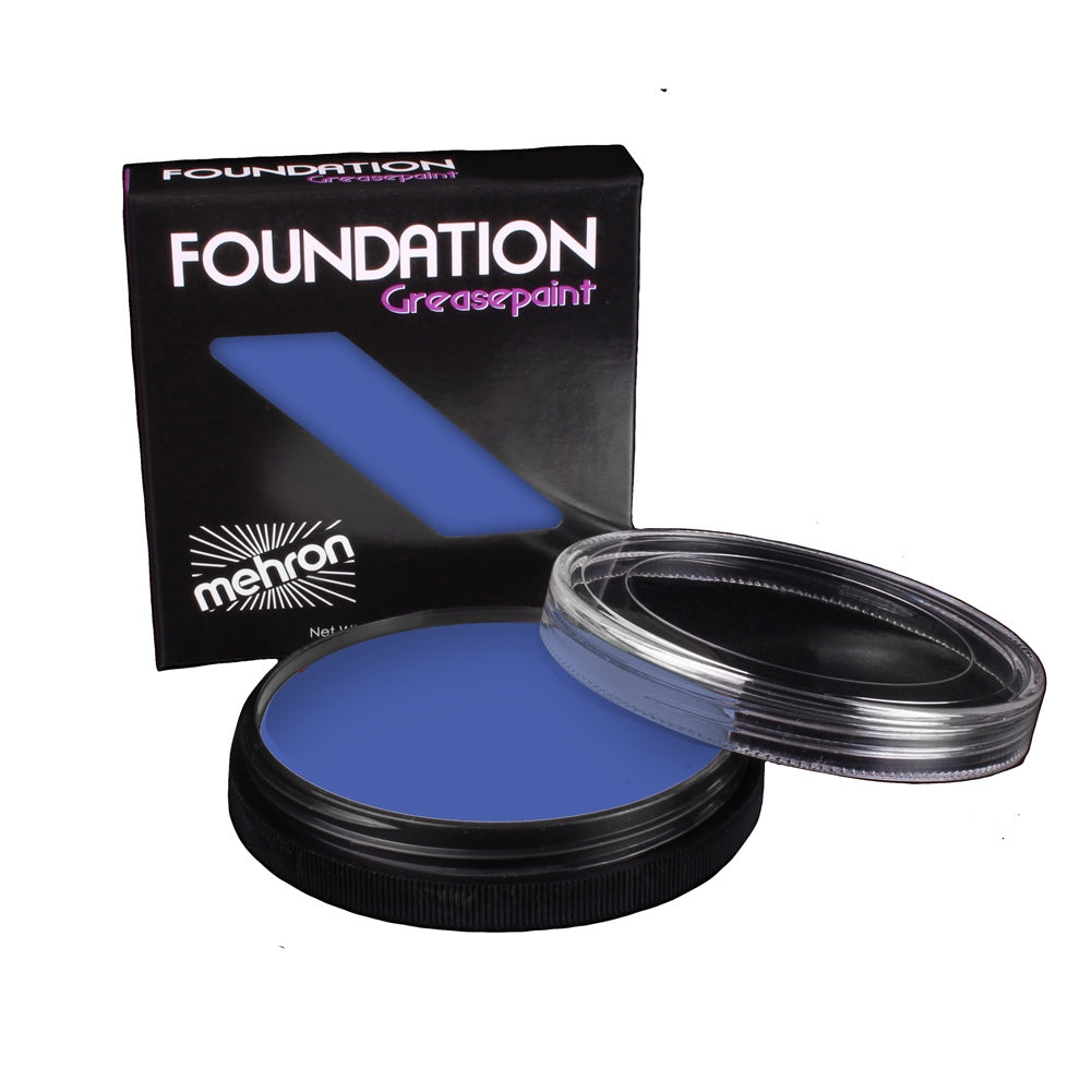 Mehron Foundation Grease - Blue (1.25 oz)