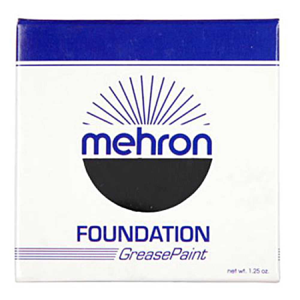 Mehron Foundation Grease - Black (1.25 oz)
