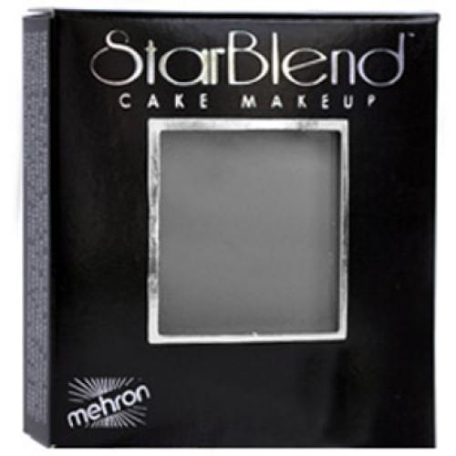 Mehron Gray Starblend Cake Makeup - Monster Gray 18B (2 oz)