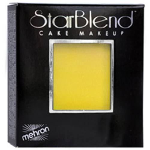 Mehron Yellow Starblend Cake Makeup Y (2 oz)