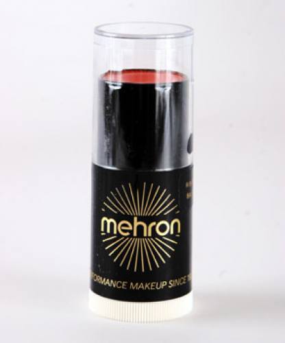 Mehron CreamBlend Stick Makeup Really Bright Red 0.75 oz