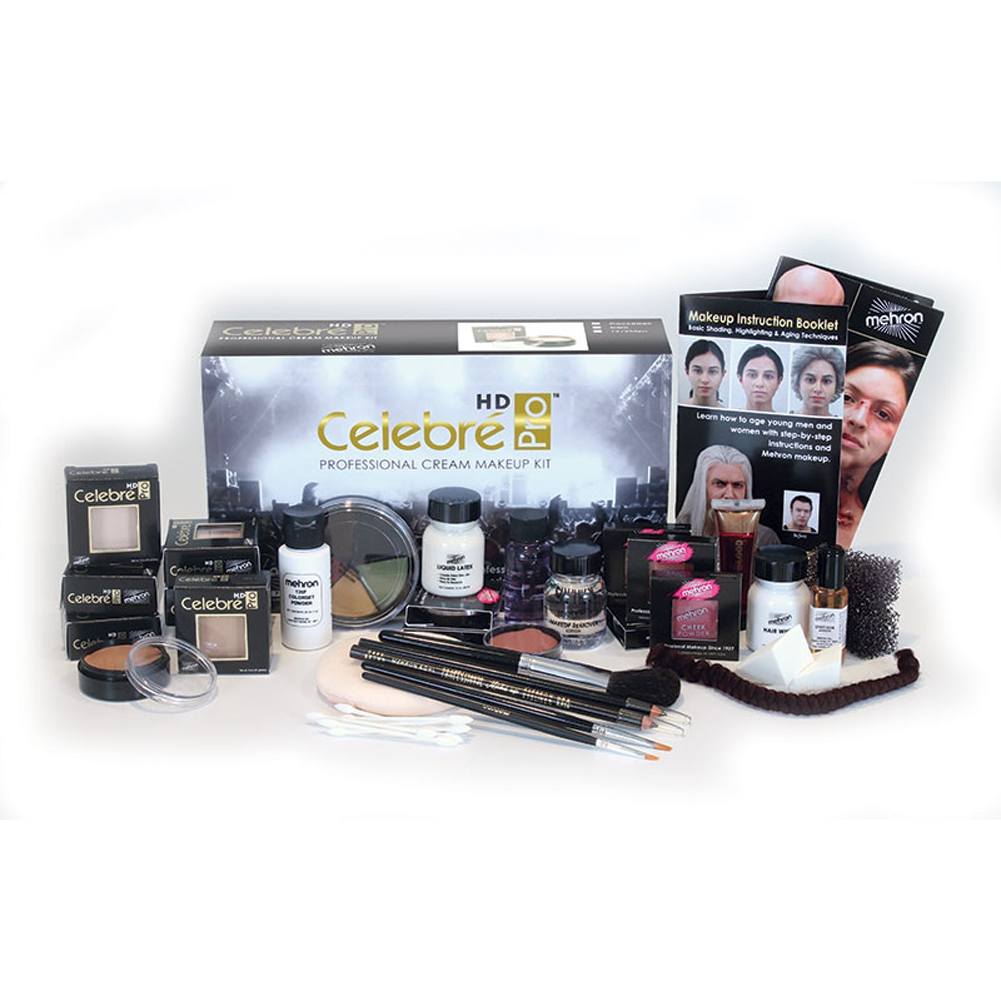 Mehron Celebre Pro Theatrical Makeup Kit - TV/Video CPK-TV