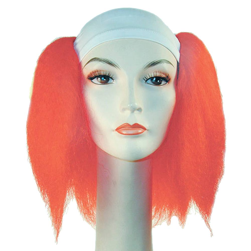 Silly Boy Bald Deluxe Wig - Bright Flame