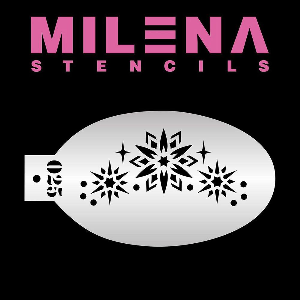 Milena Stencils - Snowflakes 025