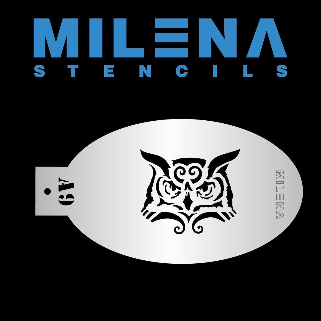 Milena Stencils - Owl A9