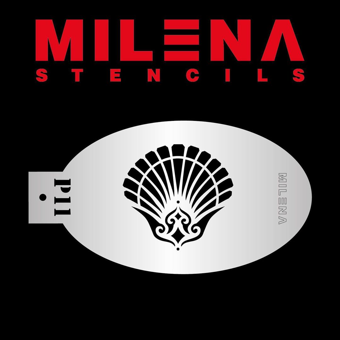 Milena Stencils - Shell P11