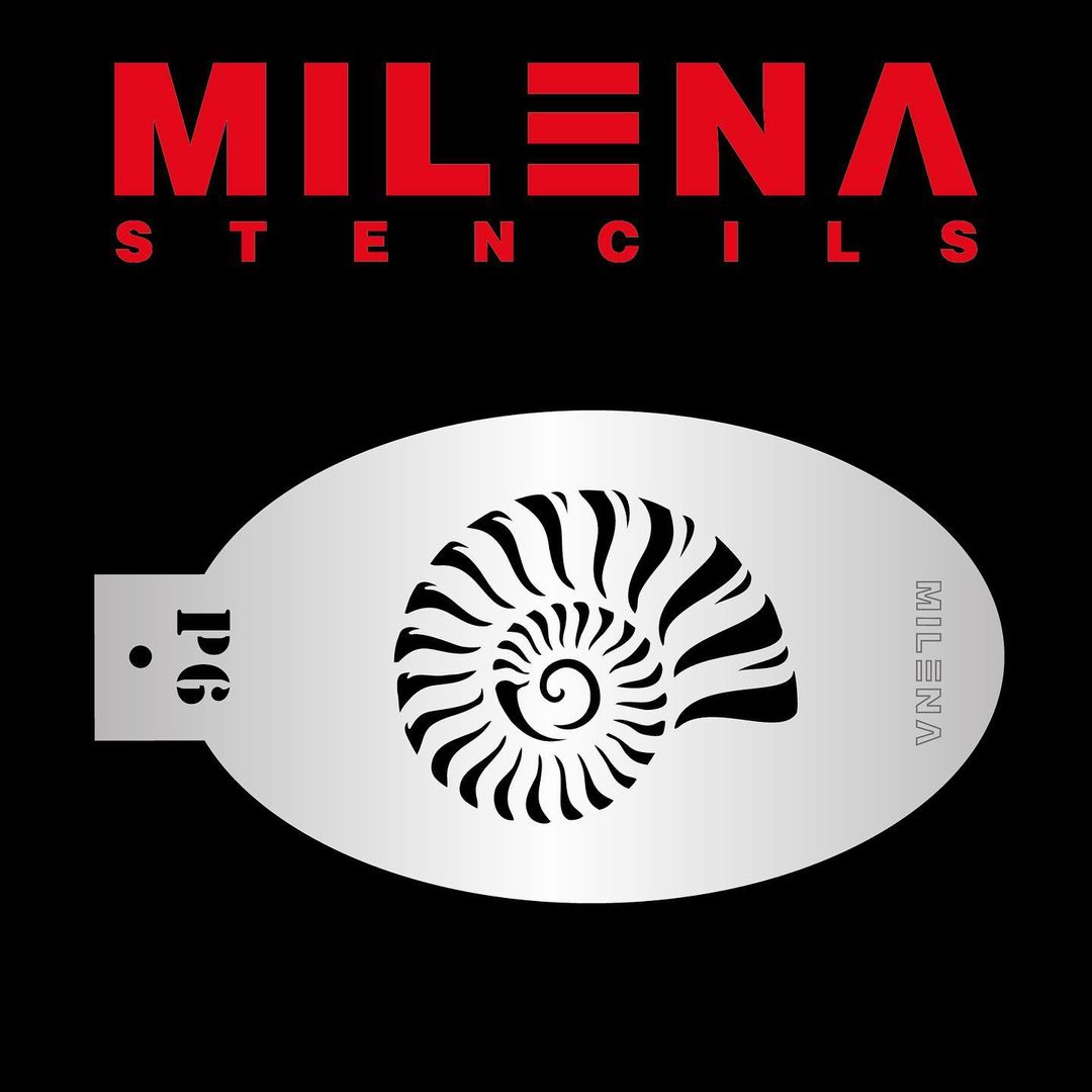 Milena Stencils - Shell P6