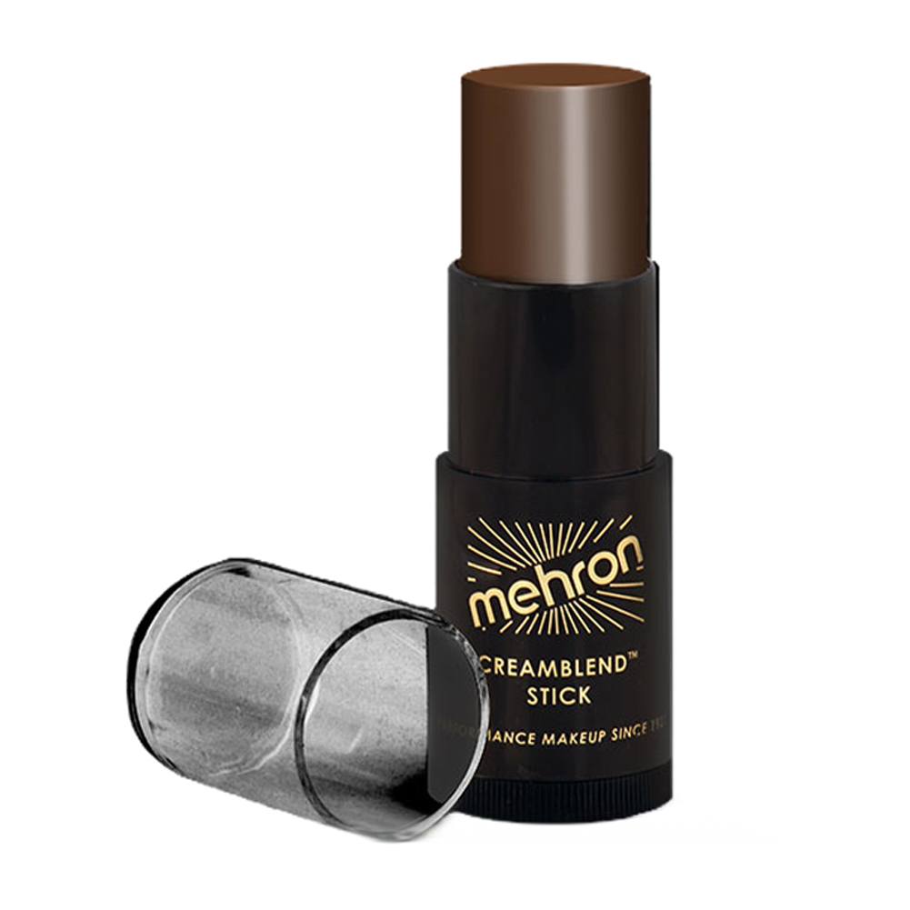 Mehron CreamBlend Stick Makeup - Medium Ebony (0.75 oz)