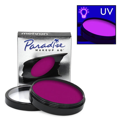 Mehron Paradise Face Paints - Nebula (Neon Purple), 1.4 oz