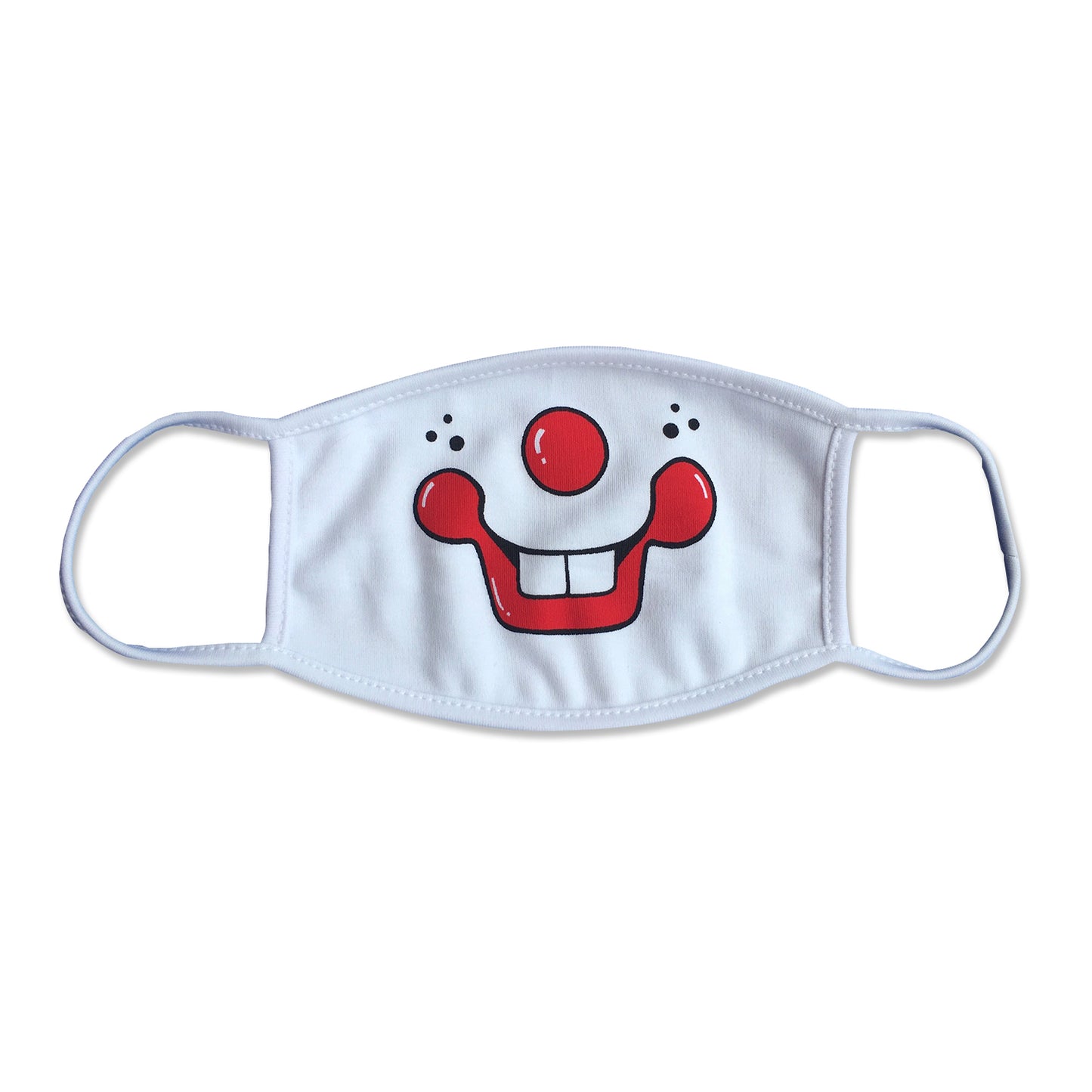 Funny Clown Teeth Physician Mask
