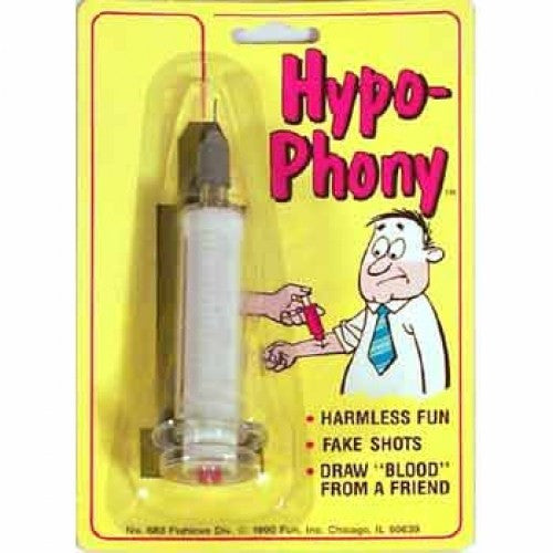 Fake Hypo Syringe Gag