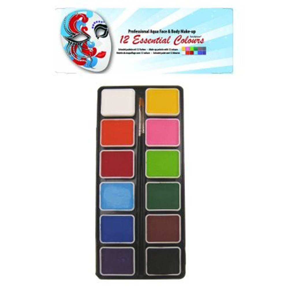 PartyXplosion Aqua Mini Palette - Regular (12 colors)