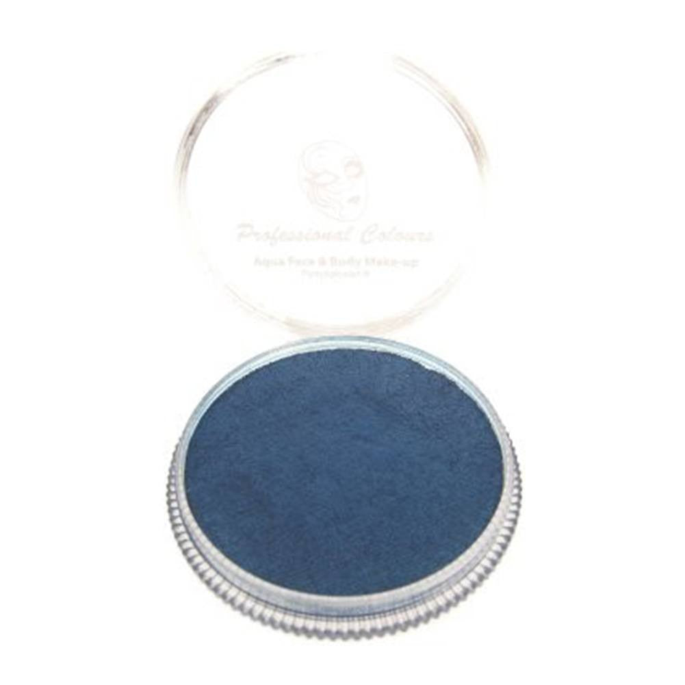PartyXplosion Aqua Face Paints - Pearl Dark Blue (30 gm)