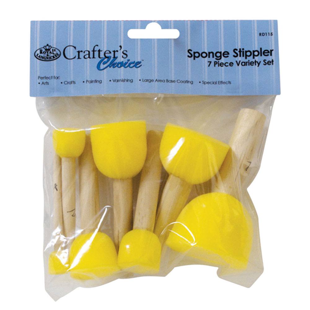 Royal Sponge Stippler Set (7/pack)
