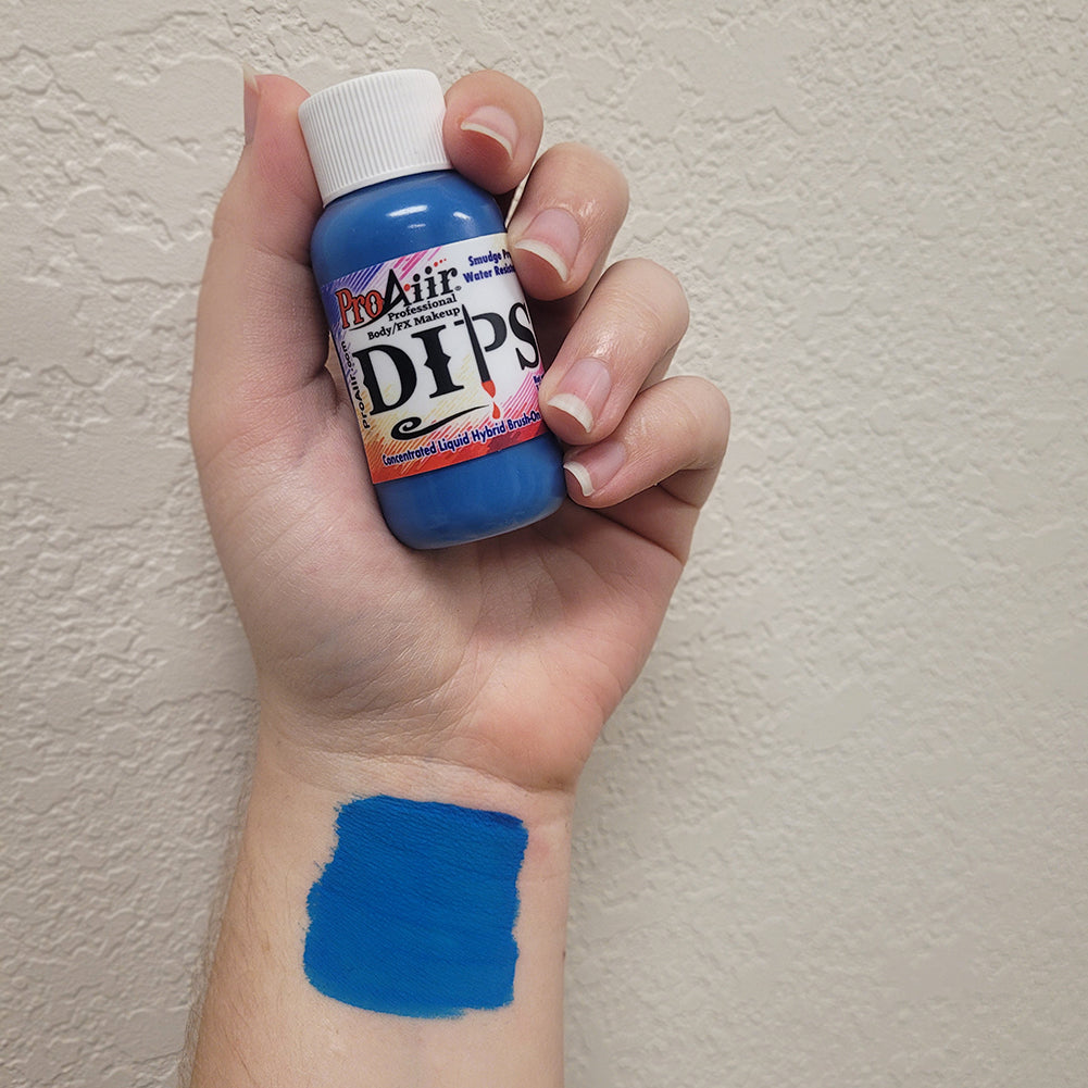 ProAiir DIPS Waterproof Makeup - Blue (1 oz)