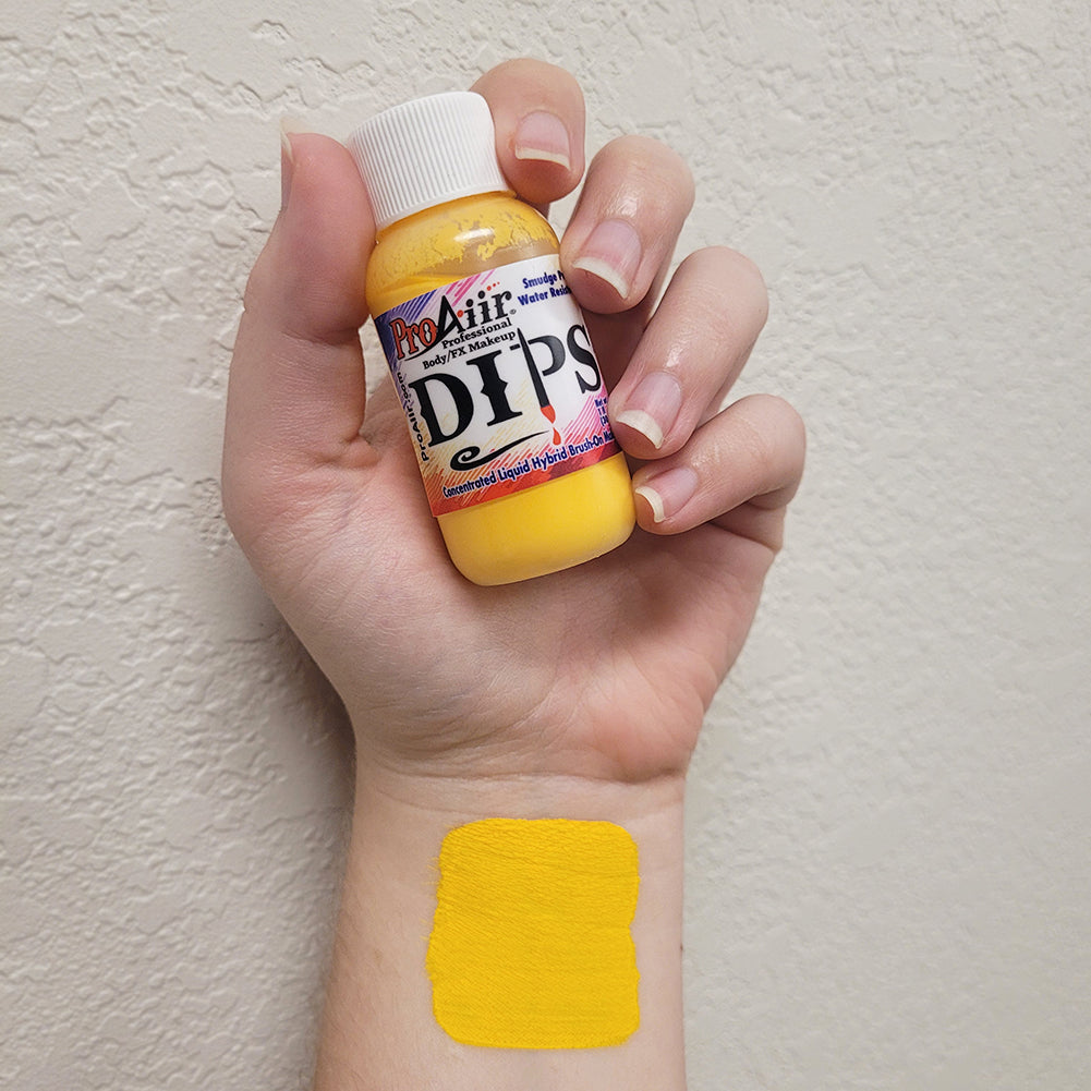 ProAiir DIPS Waterproof Makeup - Yellow (1 oz)