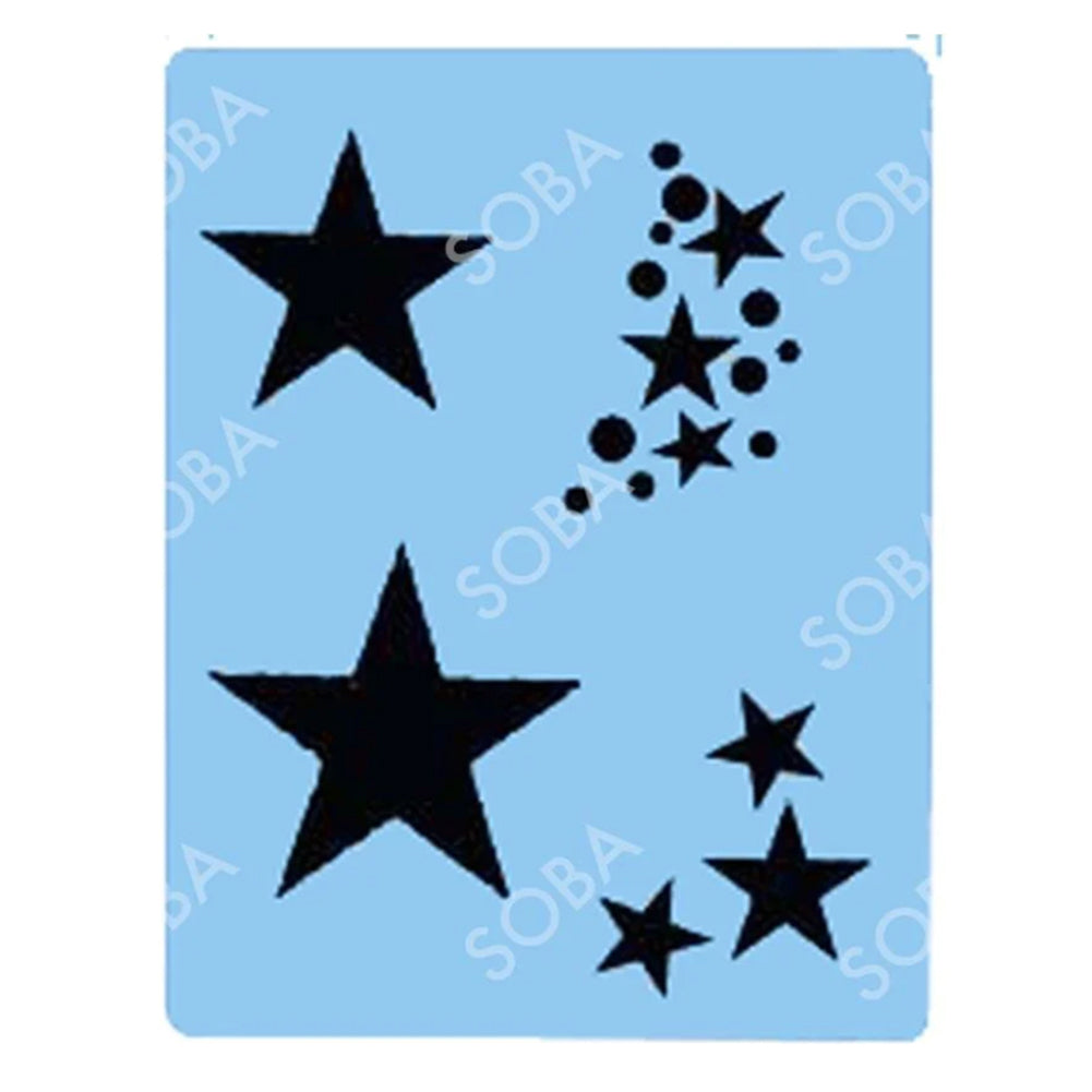 SOBA Quick EZ Stencil - Star Group