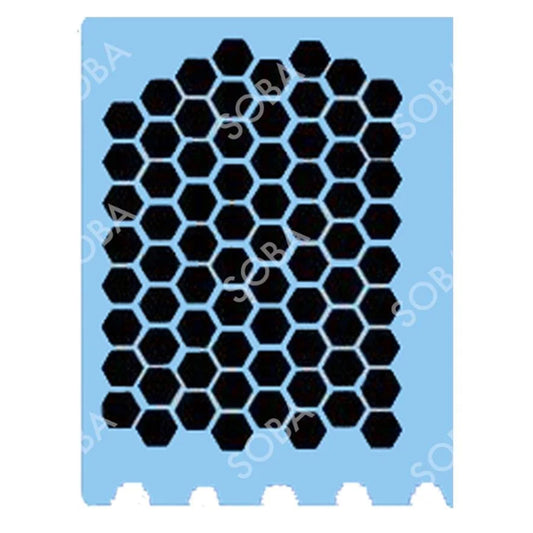 SOBA Quick EZ Stencil - Honeycomb