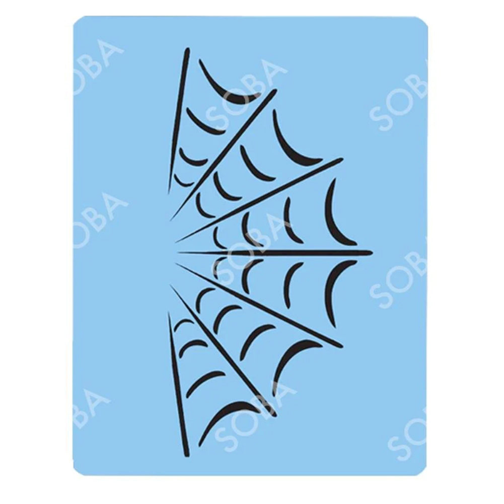 SOBA Quick EZ Stencil - Spider Web
