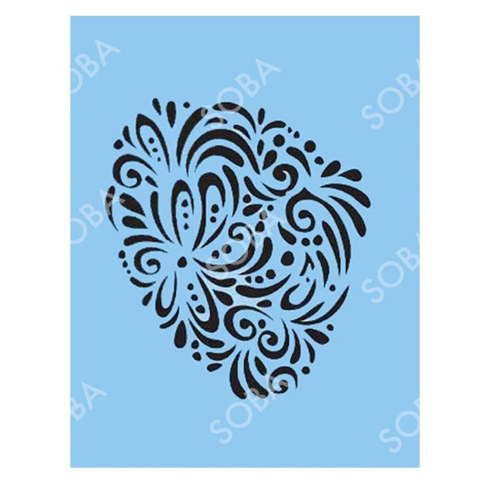 SOBA Quick EZ Stencil - Doily