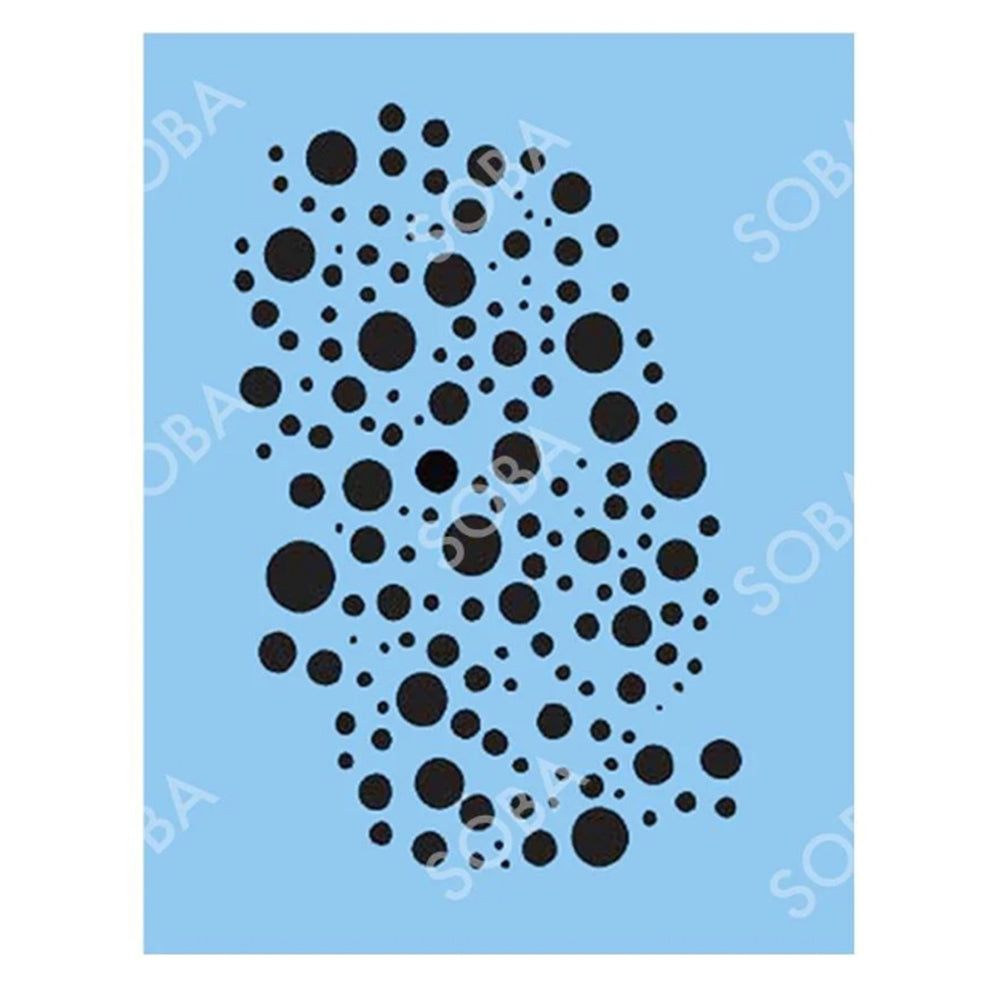 SOBA Quick EZ Stencil - Bubbles
