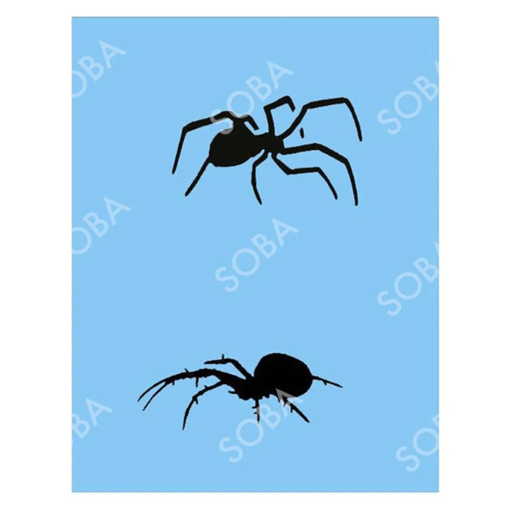 SOBA Quick EZ Stencil - Crawling Spiders