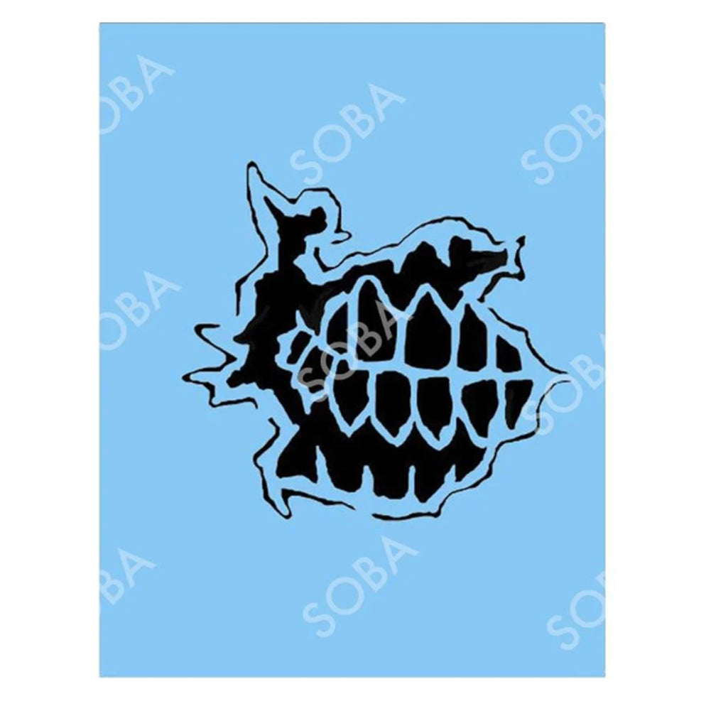 SOBA Quick EZ Stencil - Zombie Teeth